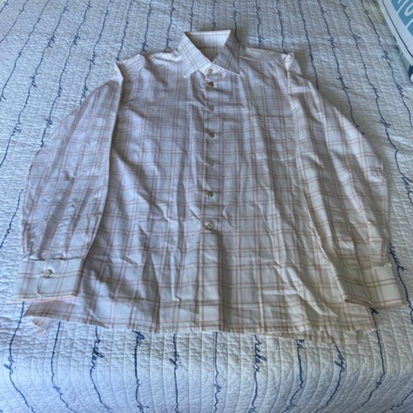 Kiton Men's Button Front Dress Shirt Sx XXL EUC - Picture 6 of 16